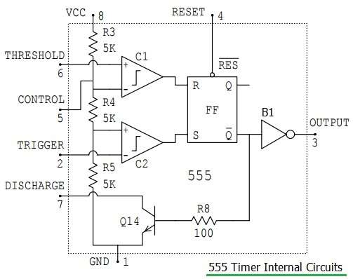 555定时器内部电路