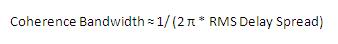 Coherence Bandwidth